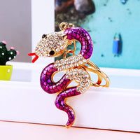 Thumbnail for Porte-clés Serpent Strass