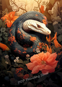 Thumbnail for Affiche Serpent Vintage