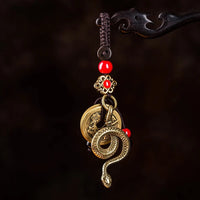 Thumbnail for Porte-clés Serpent Doré