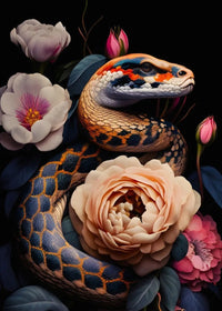 Thumbnail for Tableau Serpent Fleur