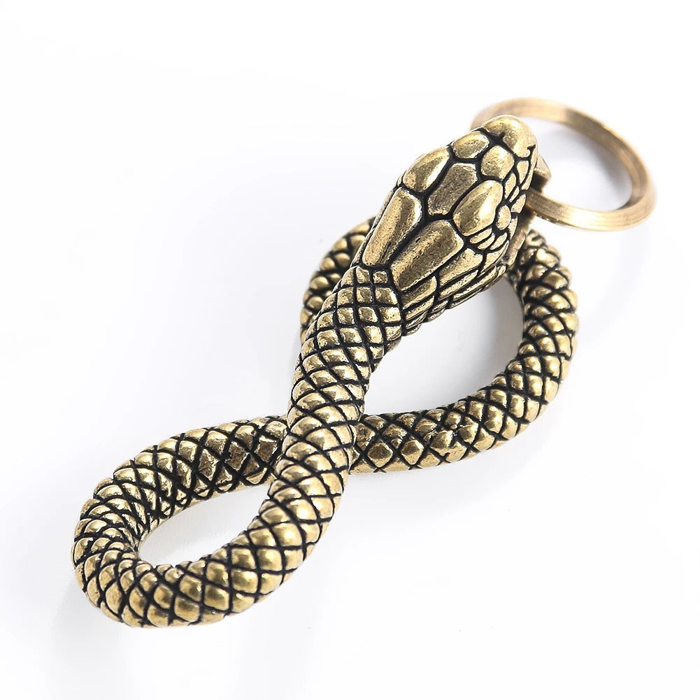 Porte-clés Serpent Vintage