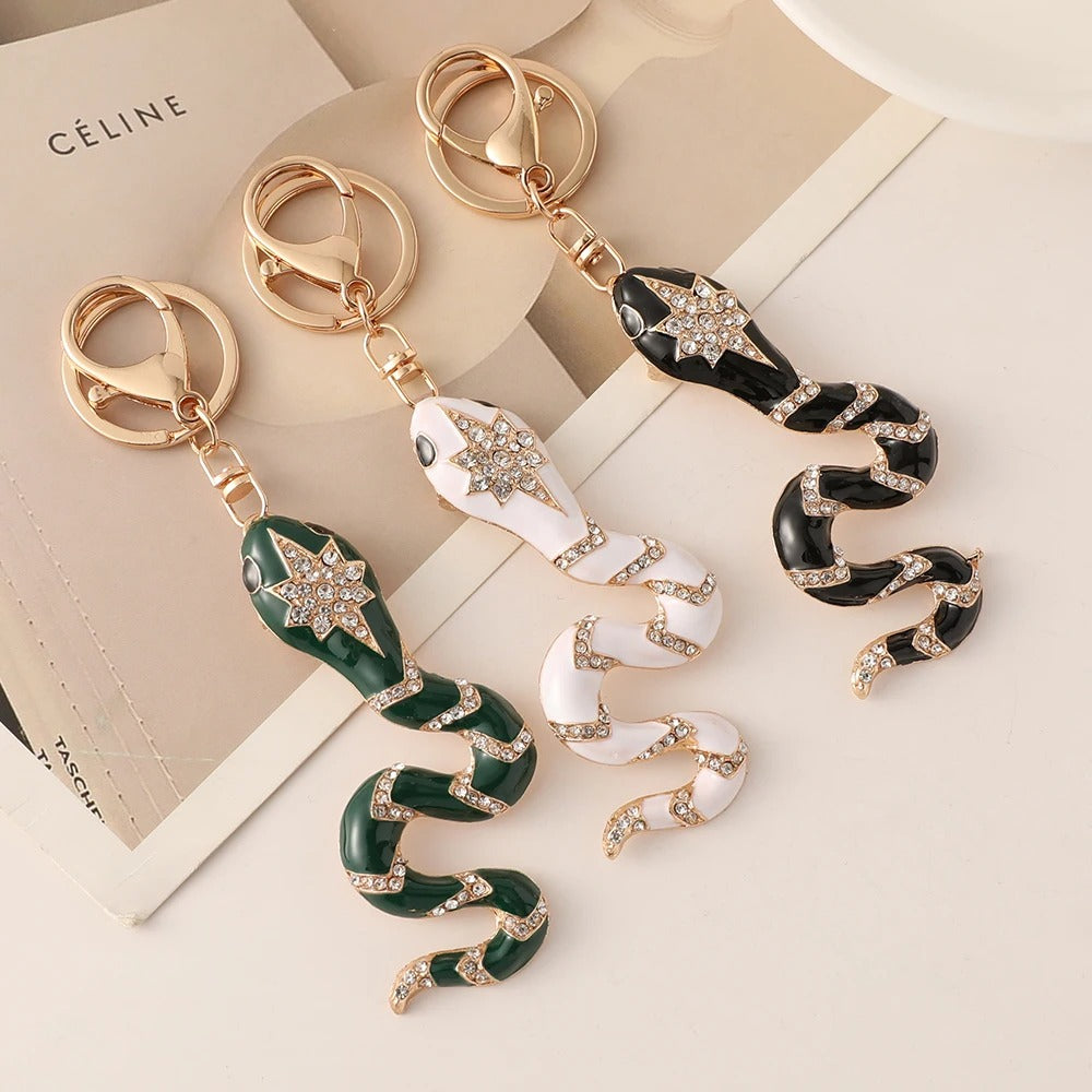 Porte-clés Serpent Femme