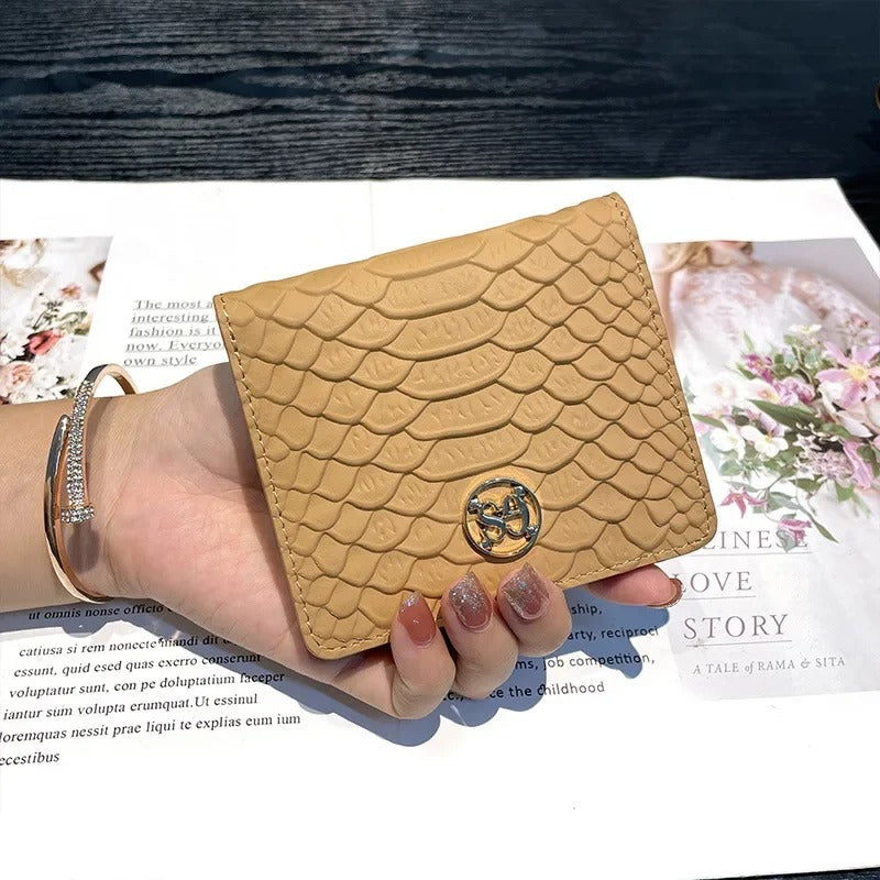 Portefeuille Serpent Marron