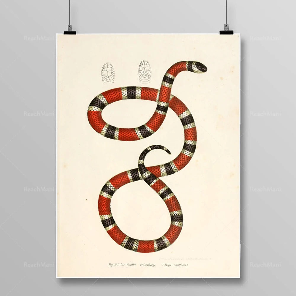 Tableau Serpent Égyptien