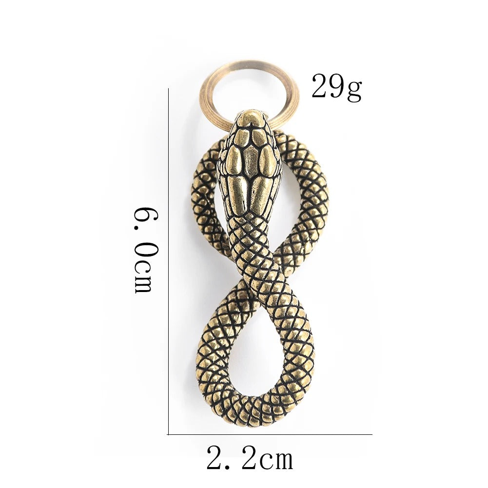 Porte-clés Serpent Vintage