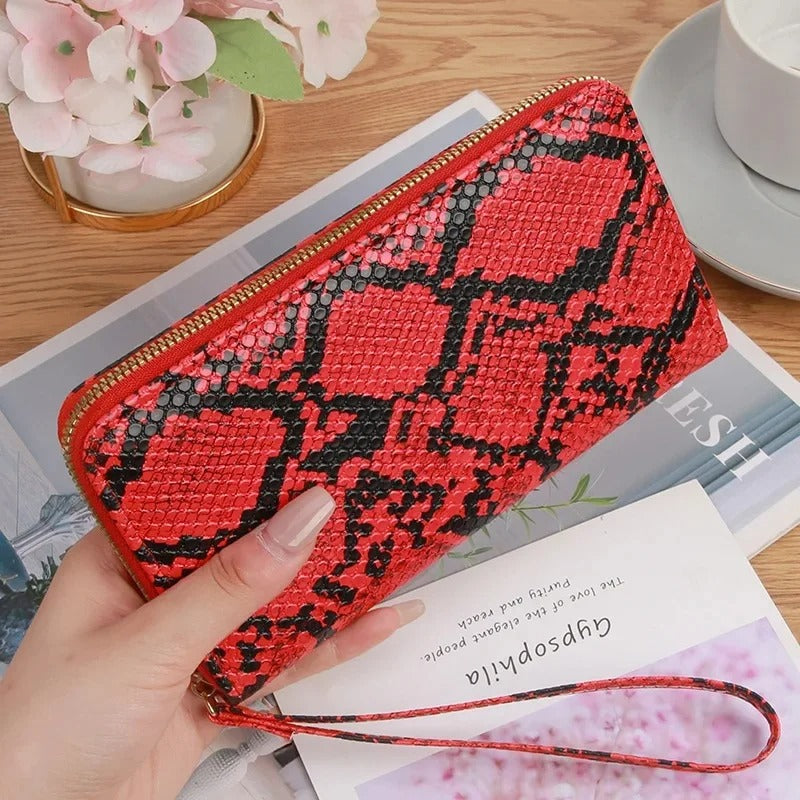 Portefeuille Serpent Femme