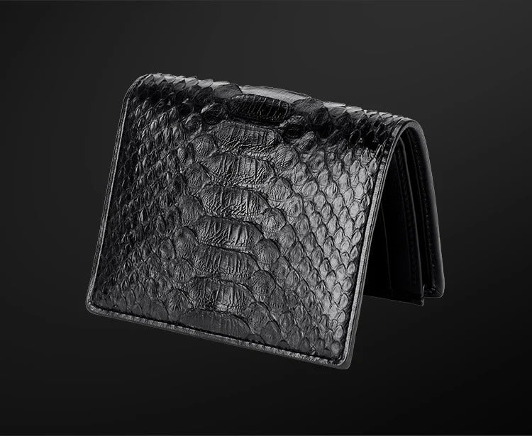 Portefeuille Serpent Cuir