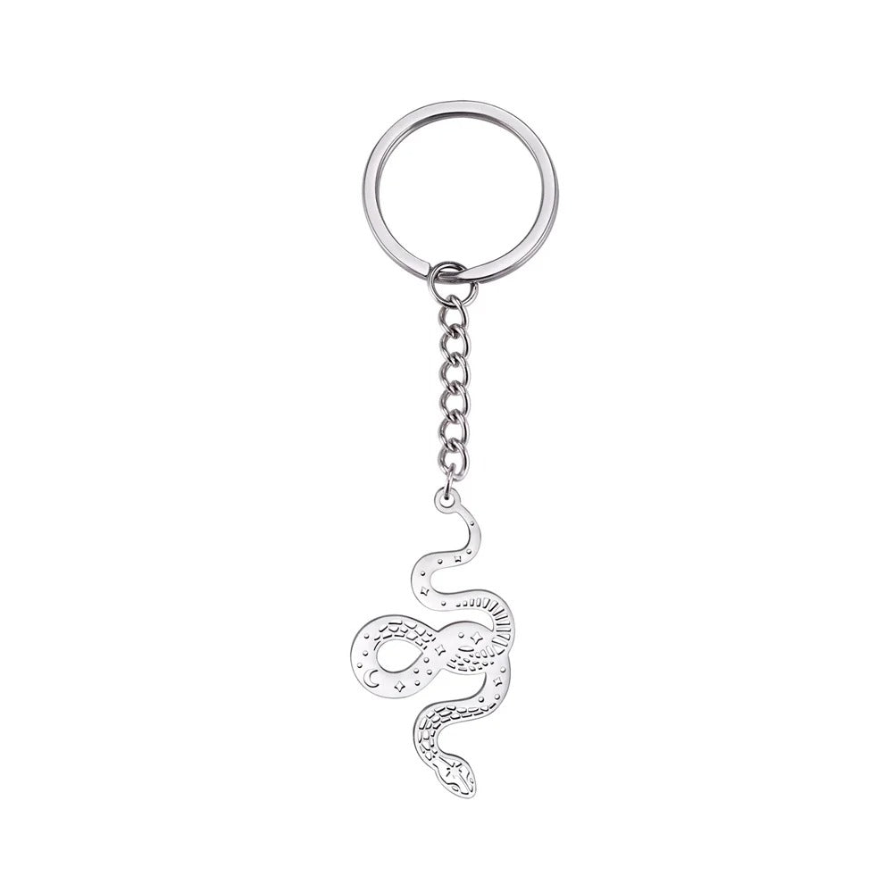 Porte-clés Serpent Métal