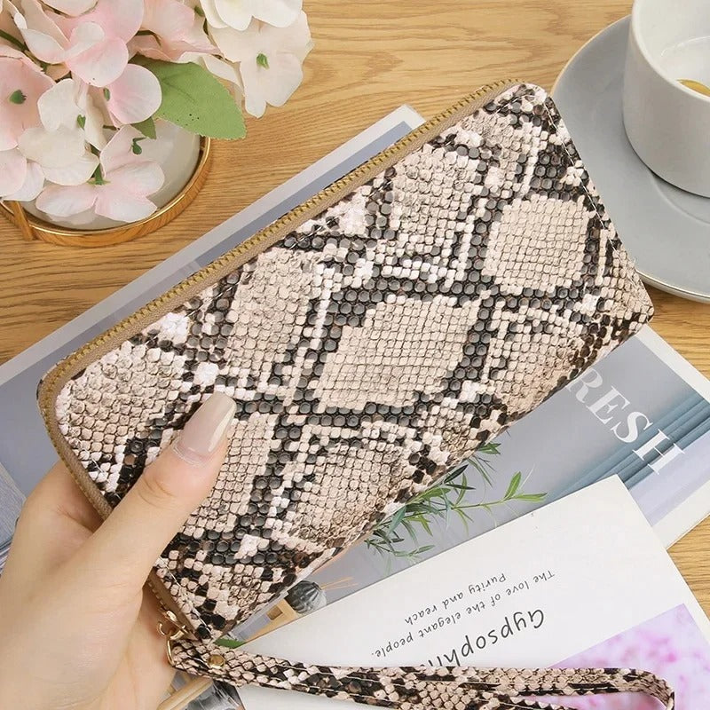 Portefeuille Serpent Femme