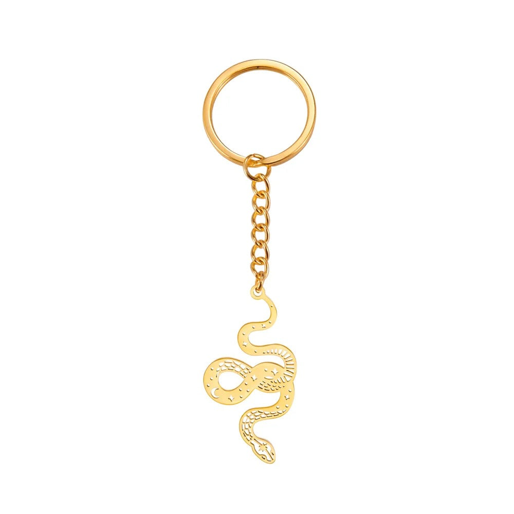 Porte-clés Serpent Métal