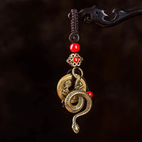 Thumbnail for Porte-clés Serpent Doré