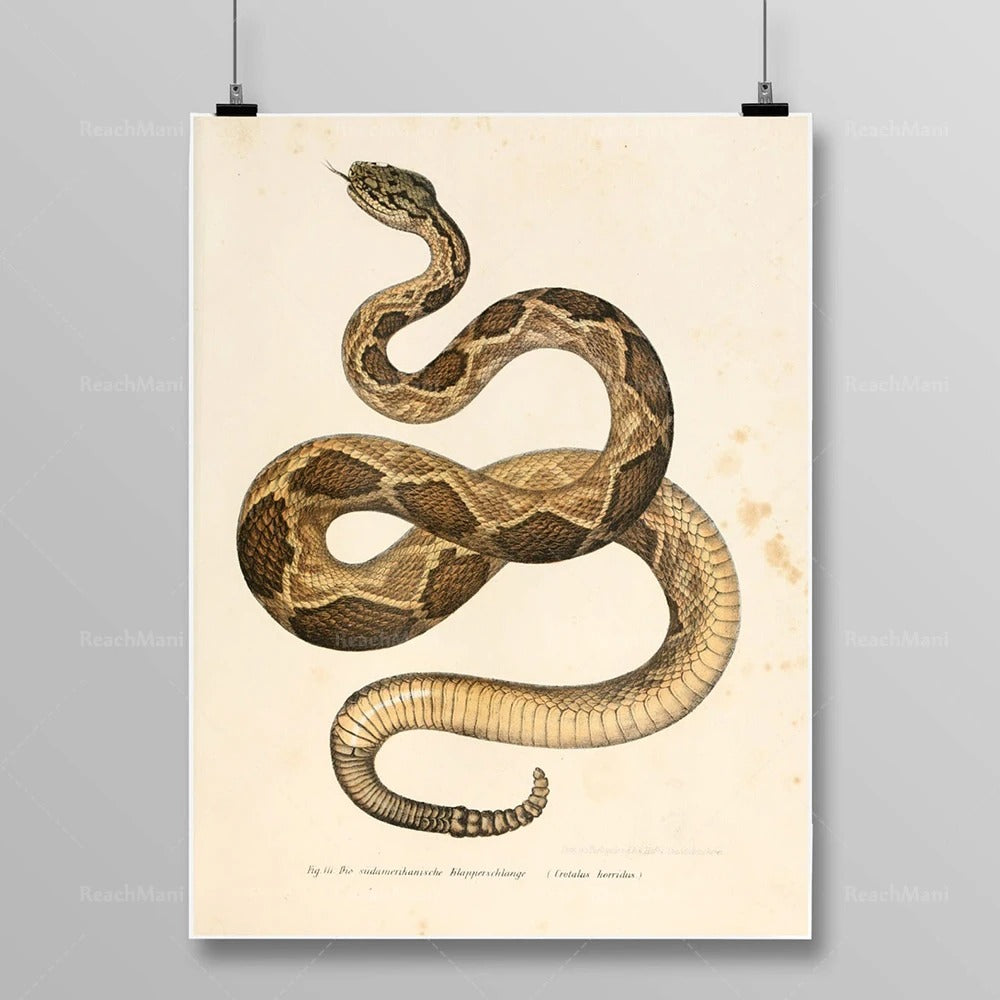 Tableau Serpent Égyptien
