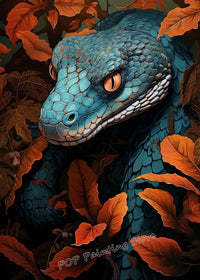 Thumbnail for Affiche Serpent Vintage