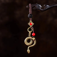 Thumbnail for Porte-clés Serpent Doré